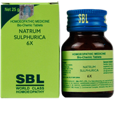 SBL Homeopathy Natrum Sulphuricum 6X Tablet